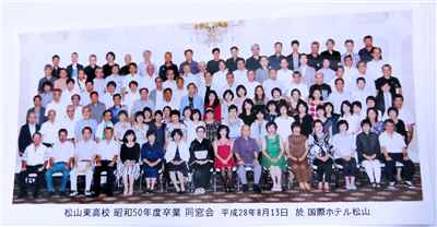 松山東高校 昭和51年卒業同級会