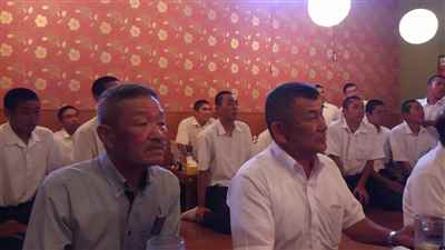 北条高校野球部壮行会