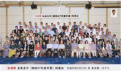 北条北中 同窓会