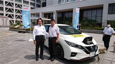 電気自動車を活用した継続可能なまちづくりに関する連携協定4